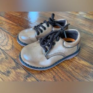 Freeman Boys Dalton Brown Lace Up Oxford Little Boys Sz 7